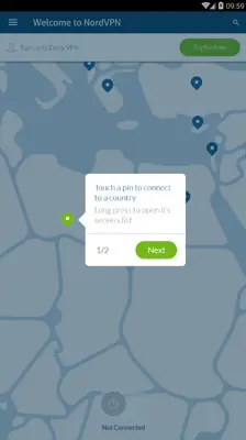 NordVPN android App screenshot 0